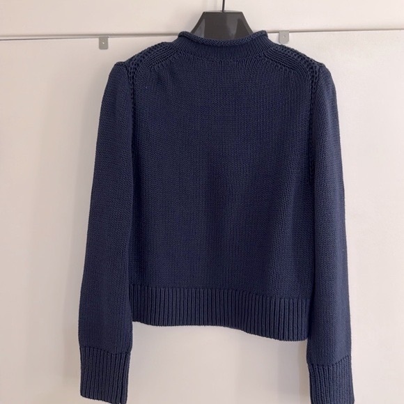 J Crew Heritage Cotton Rollneck sweater- NWT (size M) - Picture 5 of 6
